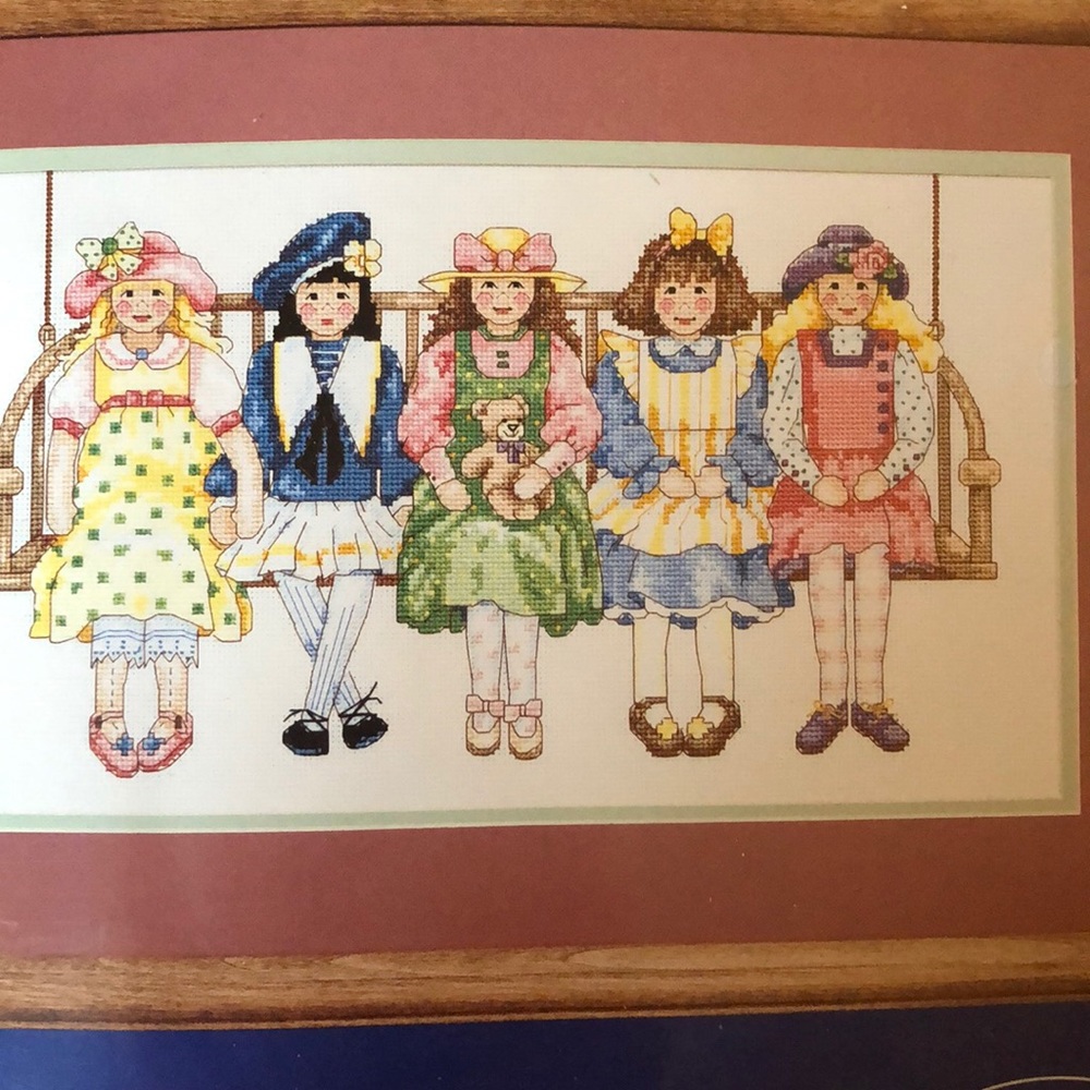 J&P Coats Counted Cross Stitch Kit